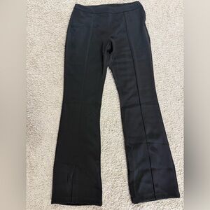 Line & Dot Elegant Black Trousers